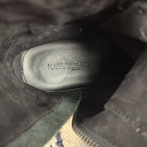 KARL LAGERFELD PARIS Pipa Boots Size 6.5 - Picture 4 of 9